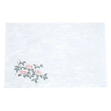 Artec Washi Paper Placemat Sasanqua Camellia 100 Sheets