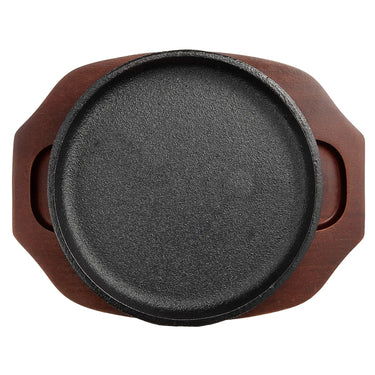 Asahi Cast Iron Round Sizzler Platter