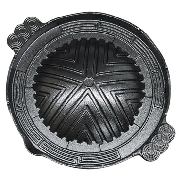 Asahi Chuzo Cast Iron Genghis Khan Grill Pan