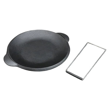 Asahi Chuzo Cast Iron Okonomiyaki Griddle with Handle