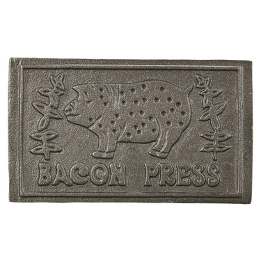 Asahi Chuzo Cast Iron Rectangular Bacon Press