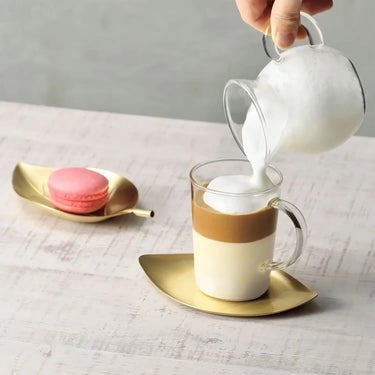 Asahi Heat Resistant Glass Mug with Handle