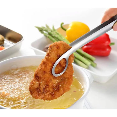 Aux Stainless Steel Frying Tongs