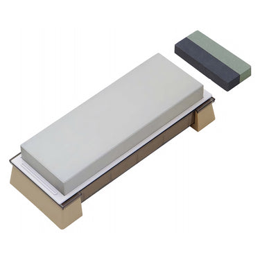 Debado S Ceramic Antibacterial Sharpening Stone with Flattening Stone and Base