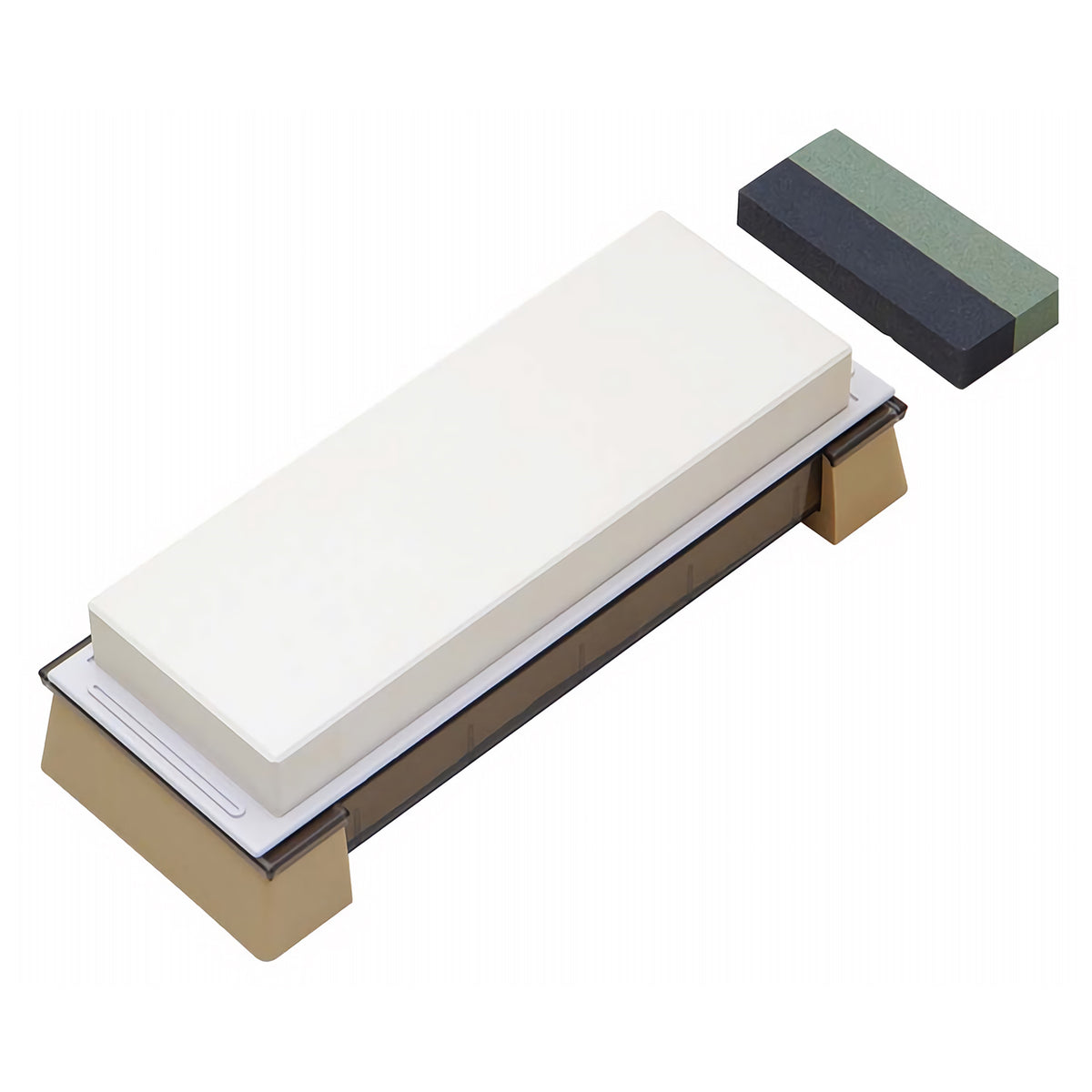 DEBADO S Ceramic Antibacterial Sharpening Stone with Flattening Stone - Globalkitchen Japan