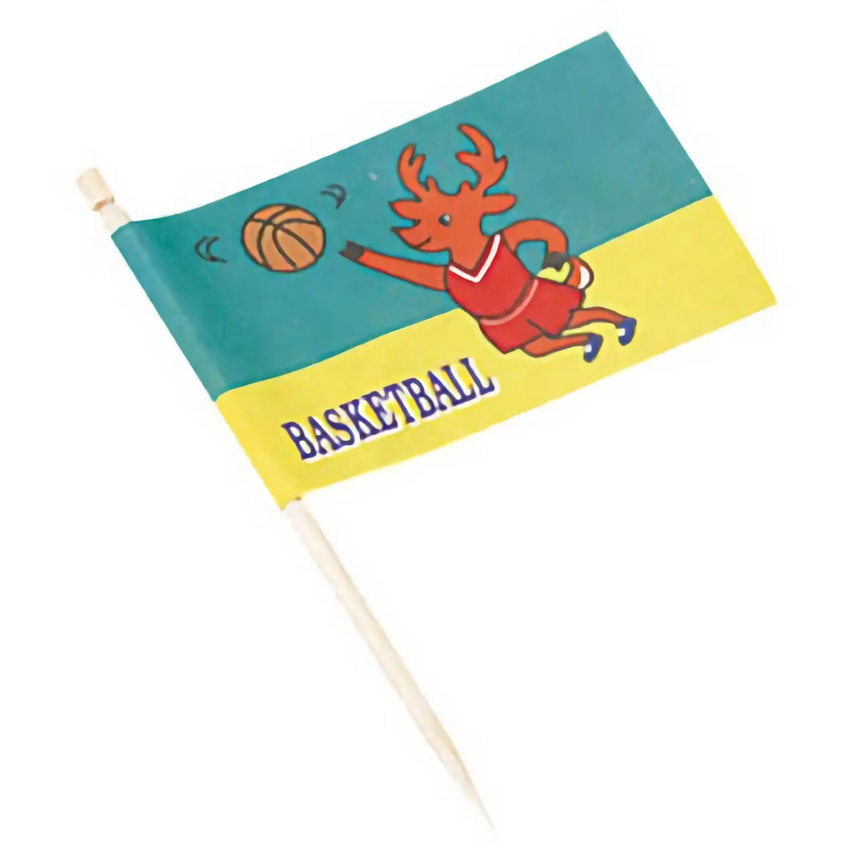 Daikoku Paper Basketball Flag Food Picks 200 pcs