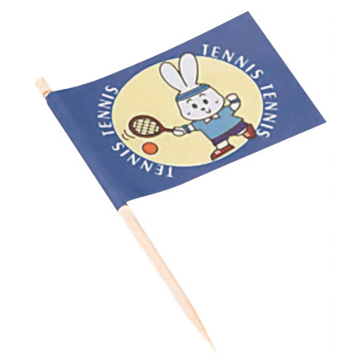 Daikoku Paper Tennis Flag Food Picks 200 pcs