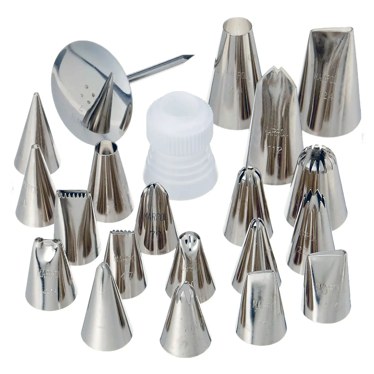 EBM Brass Piping Tips Set with Case