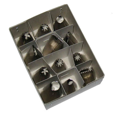 EBM Brass Piping Tips 12 pcs