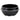 EBM Heat-Resistant Ceramic Korean Hot Pot Bowl Black Finish