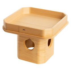 EBM Hinoki Cypress Sanbou Offering Tray
