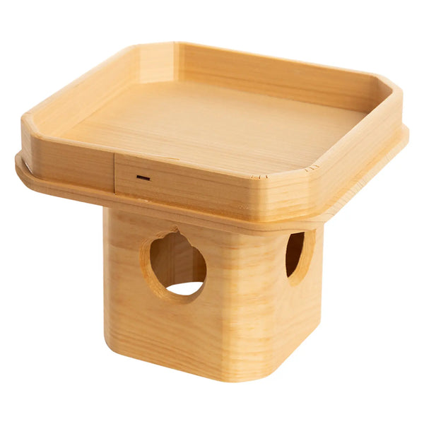 EBM Hinoki Cypress Sanbou Offering Tray