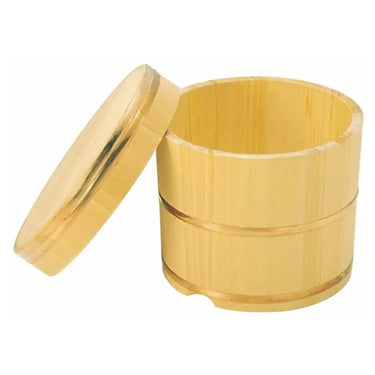 EBM Sawara Cypress Wooden Ohitsu Rice Container Edobitsu