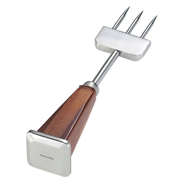 EBM Stainless Steel 3 Prong Ice Pick Square Handle