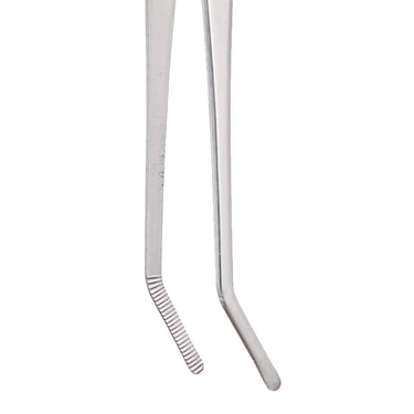EBM Stainless Steel Curved Tweezers
