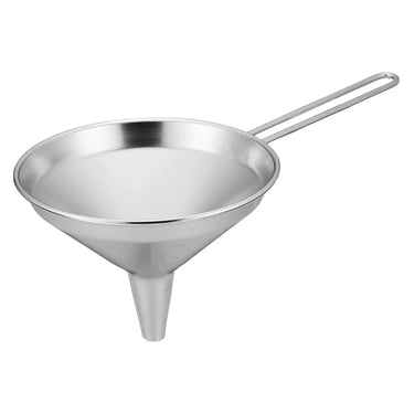 EBM Stainless Steel Funnel with Handle
