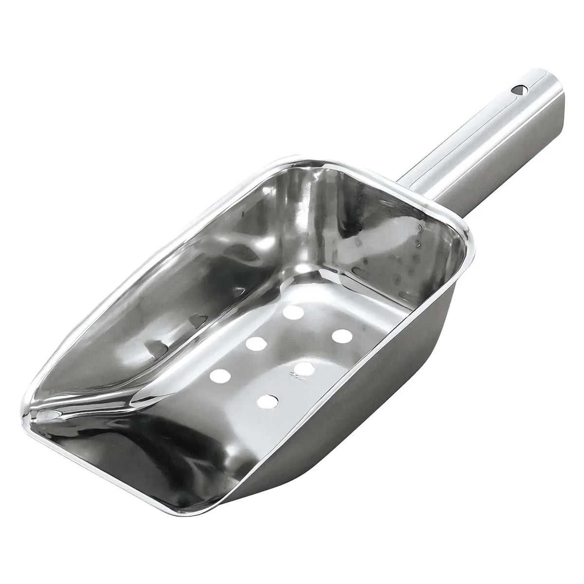 EBM Stainless Steel Perforated Ice Scoop