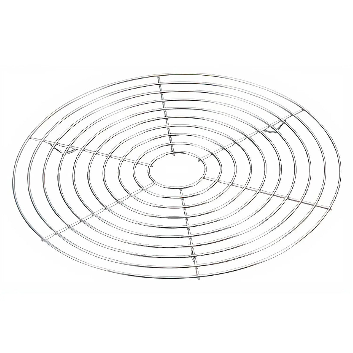 EBM Stainless Steel Round Cake Cooling Rack with Feet
