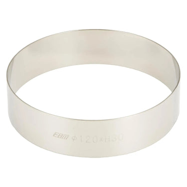 EBM Stainless Steel Seamless Round Cake Ring