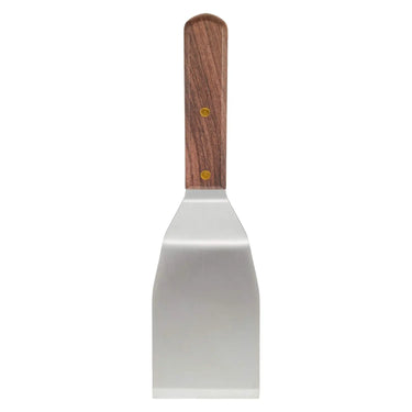 EBM Stainless Steel Turner with Wooden Handle