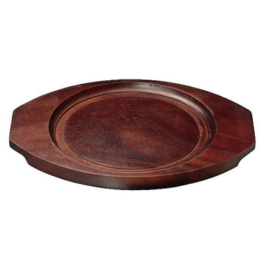 EBM Oval Wooden Base for Sizzler Platter