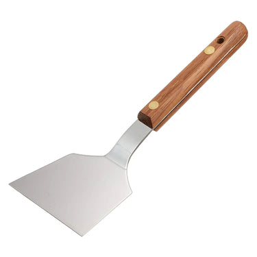 EBM Stainless Steel Spatula with Wooden Handle