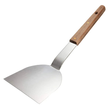 EBM Stainless Steel Spatula with Wooden Handle