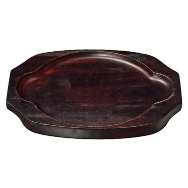 EBM Wooden Base for Double Handle Skillet