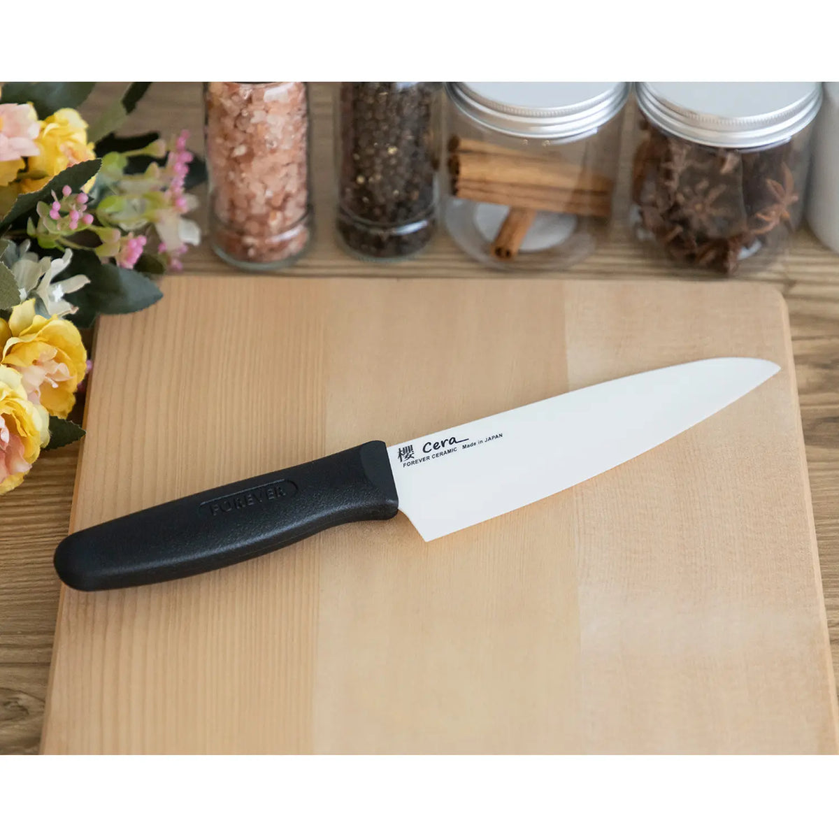 FOREVER Sakura Cera Ceramic Kitchen Knife