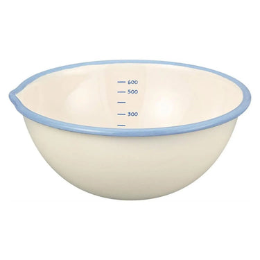 Fujihoro Enamel Mixing Bowl with Pour Spout
