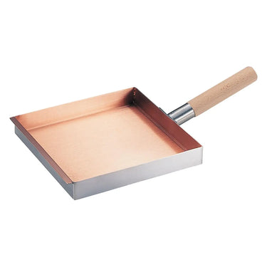 Fujinosu Copper-Clad Steel Tamagoyaki Omelette Pan