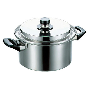 Fujinosu Elec Master Light Stainless Steel Induction Deep Stockpot
