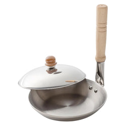 Fujinosu Royal 3-Ply Stainless Steel Induction Oyakodon Pan 16.5cm with Lid