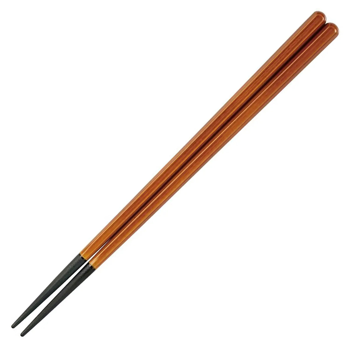 Fukui Craft PBT Resin Hexagonal Wood-Grain Lacquered Non-Slip Chopsticks