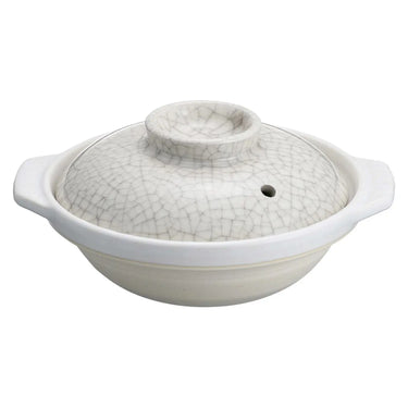 Ginpo Mishima Kannyu Ceramic Donabe Clay Pot