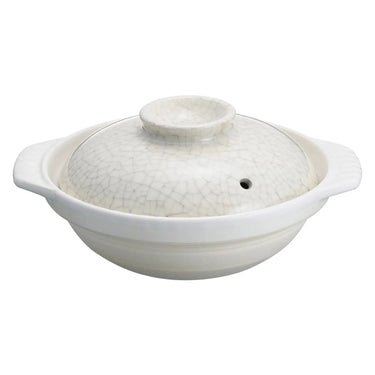 Ginpo Mishima Kannyu Ceramic Donabe Clay Pot
