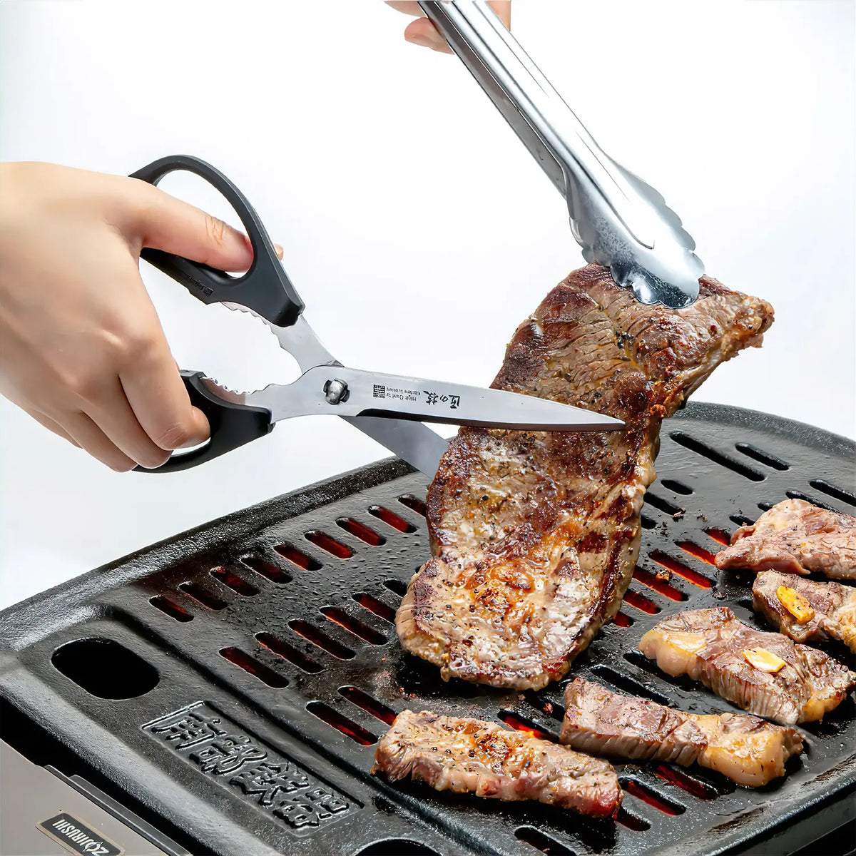 Green Bell Takuminowaza Stainless Steel Kitchen Scissors