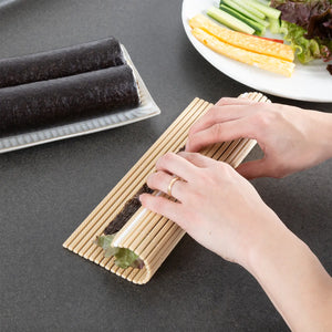 Hasegawa Plastic Sushi Rolling mat, Sushi Cooking mat, Blue Medium Size,  10 x 9.5