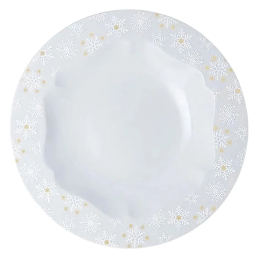 Harekutani Yuki Kessho Porcelain Deep Plate