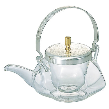 Hario Heat-Resistant Glass Octagonal Chirori Sake Server 360ml