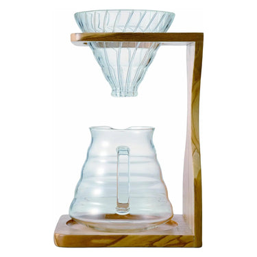 Hario V60 Heat Resistant Glass Coffee Dripper Set