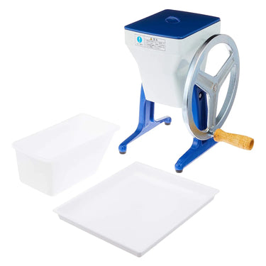 Hatsuyuki Aluminium Manual Ice Crusher Blue