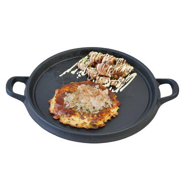 Ikenaga Cast Iron Round Okonomiyaki Griddle