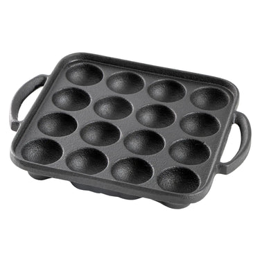 Ikenaga Cast Iron Takoyaki Pan 16-Ball