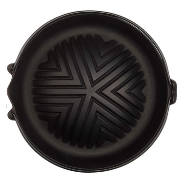 Iwachu Nambu Cast Iron Genghis Khan Grill Pan with Bail Handle