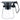 Iwaki Heat Resistant Glass Coffee Server Black