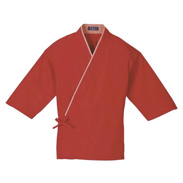 Jinba Polyester Samue Workwear Jacket Unisex with Contrast Trim