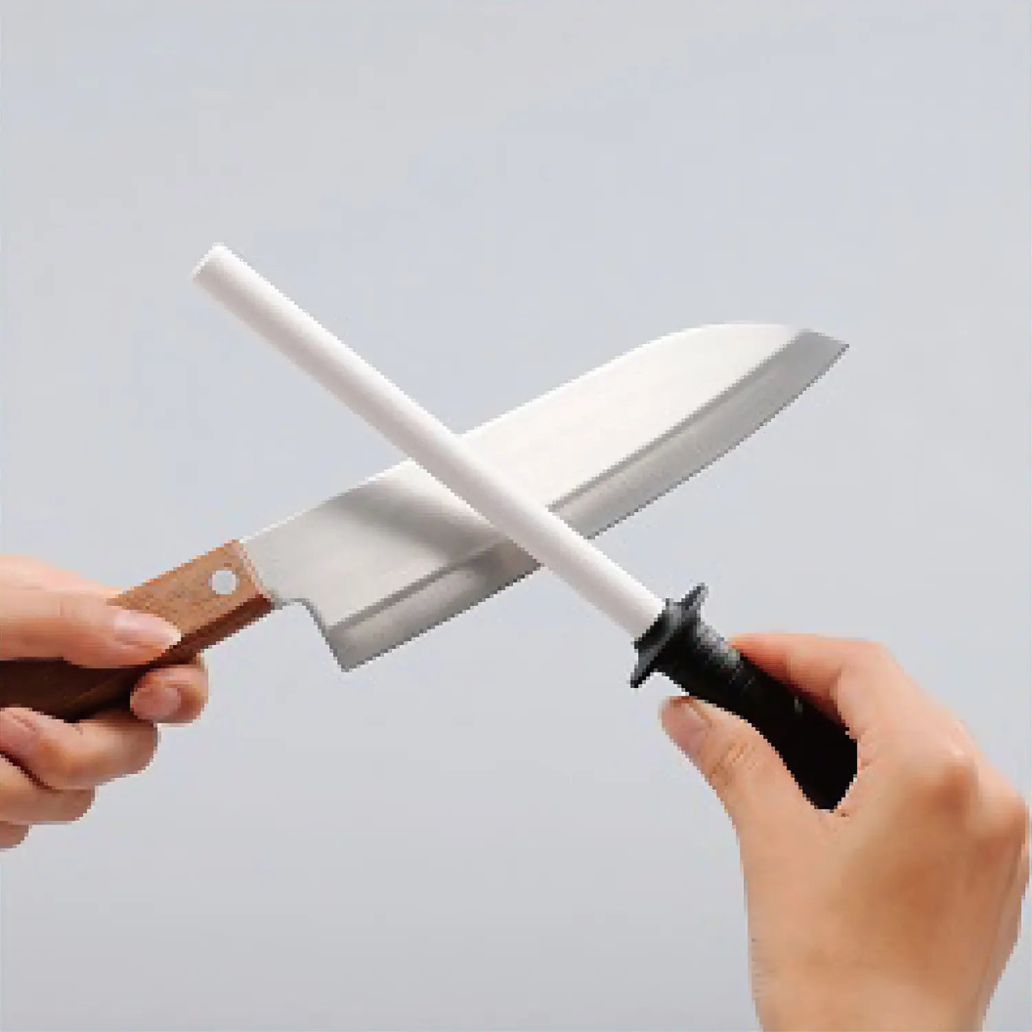 Japanese Kitchen knife Ceramic Sharpening stone Stick Whetstone #800-# –