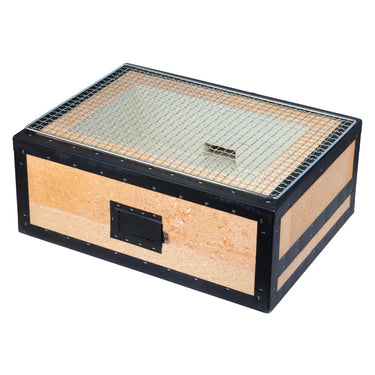 Kaginushi Charcoal BBQ Konro Grill Wide With Mesh Net - Medium
