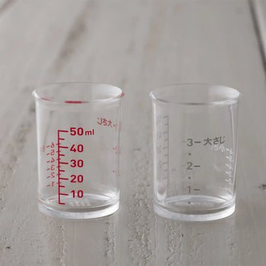 Kai Methacrylic Resin Measuring Cup 2 pcs